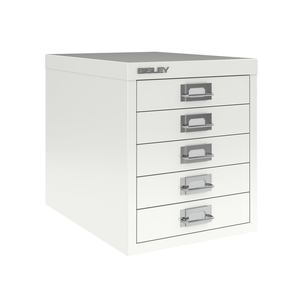 Bisley MultiDrawer™ L125 - 5 Schubladen - Gesamthöhe 380 mm - DIN A4 - Alle Farben - jetzt auf Rechnung bestellen - Büromöbel Plus