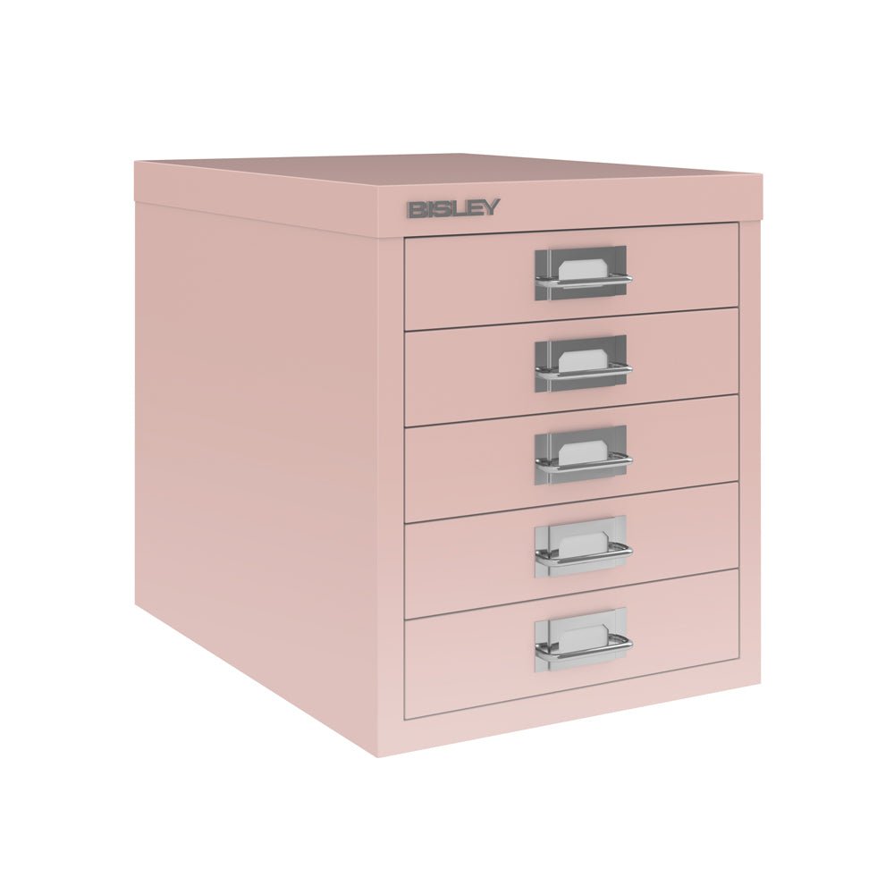 Bisley MultiDrawer™ L125 - 5 Schubladen - Gesamthöhe 380 mm - DIN A4 - Alle Farben - jetzt auf Rechnung bestellen - Büromöbel Plus