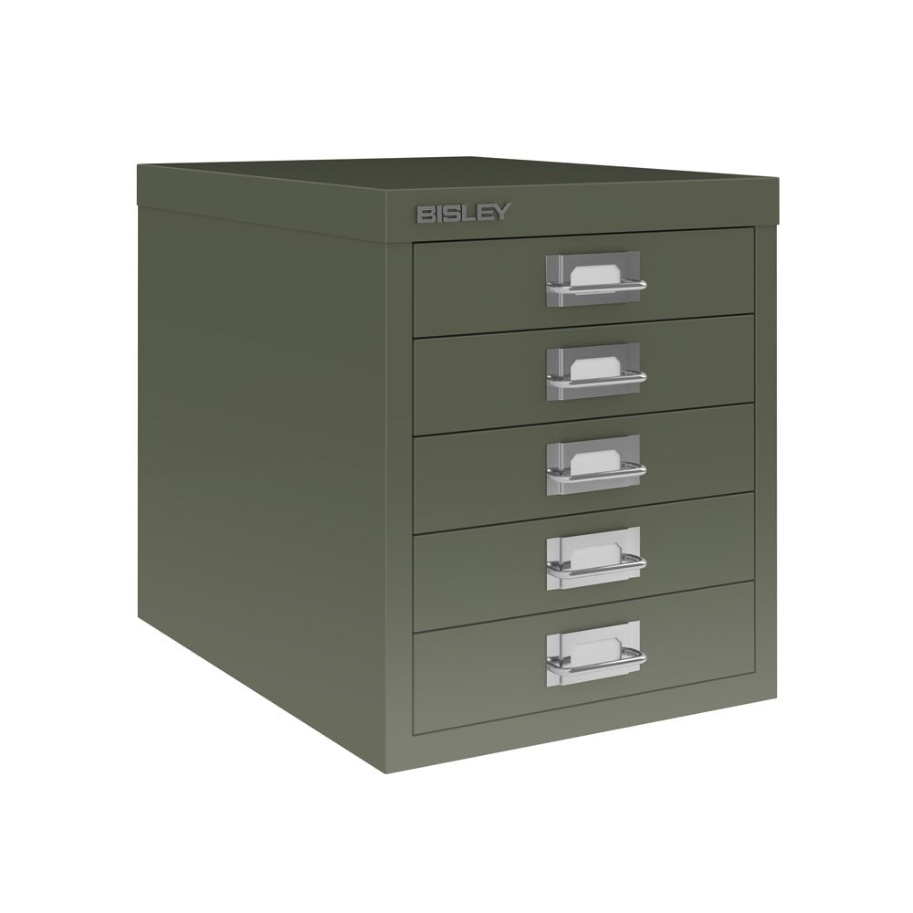 Bisley MultiDrawer™ L125 - 5 Schubladen - Gesamthöhe 380 mm - DIN A4 - Alle Farben - jetzt auf Rechnung bestellen - Büromöbel Plus