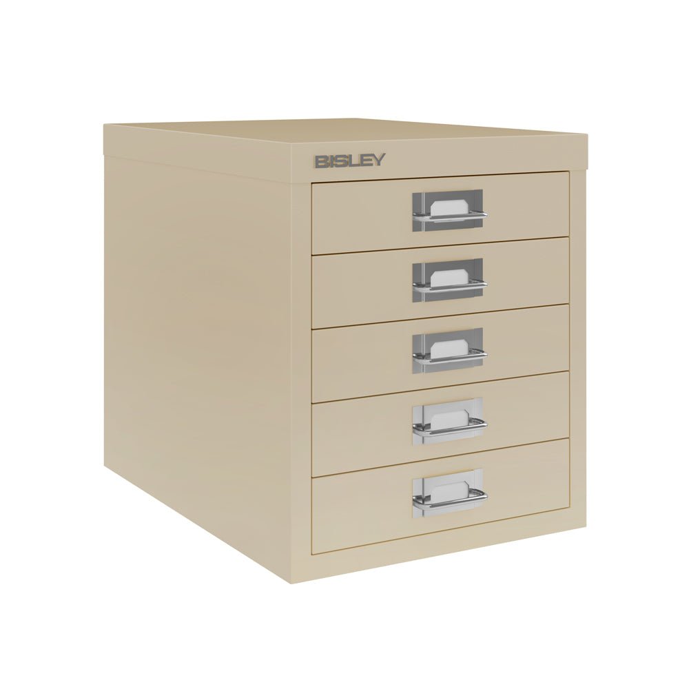 Bisley MultiDrawer™ L125 - 5 Schubladen - Gesamthöhe 380 mm - DIN A4 - Alle Farben - jetzt auf Rechnung bestellen - Büromöbel Plus