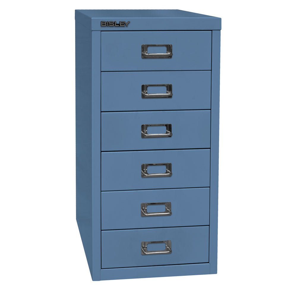 Bisley MultiDrawer™ L296 - 6 Schubladen - Gesamthöhe 590 mm - DIN A4 - alle Farben jetzt auf Rechnung bestellen - Büromöbel Plus