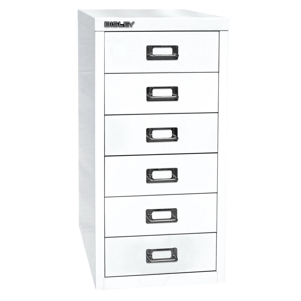 Bisley MultiDrawer™ L296 - 6 Schubladen - Gesamthöhe 590 mm - DIN A4 - alle Farben jetzt auf Rechnung bestellen - Büromöbel Plus