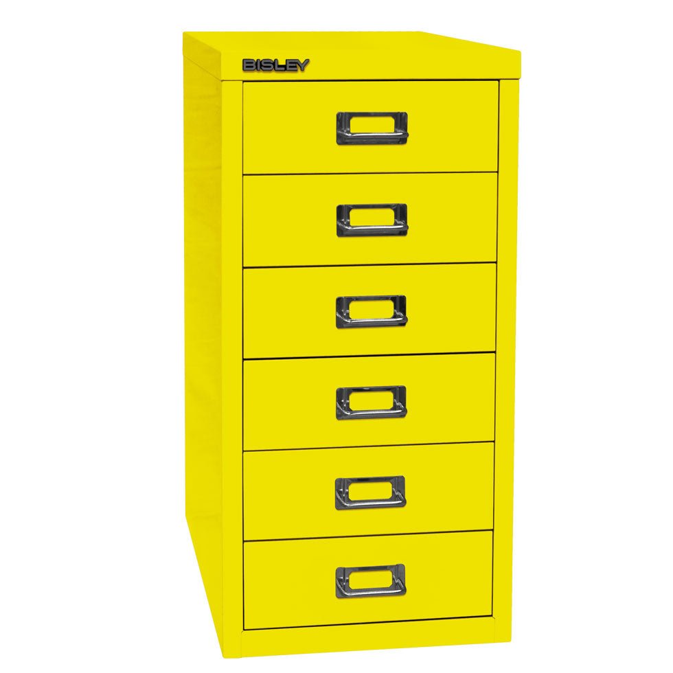 Bisley MultiDrawer™ L296 - 6 Schubladen - Gesamthöhe 590 mm - DIN A4 - alle Farben jetzt auf Rechnung bestellen - Büromöbel Plus