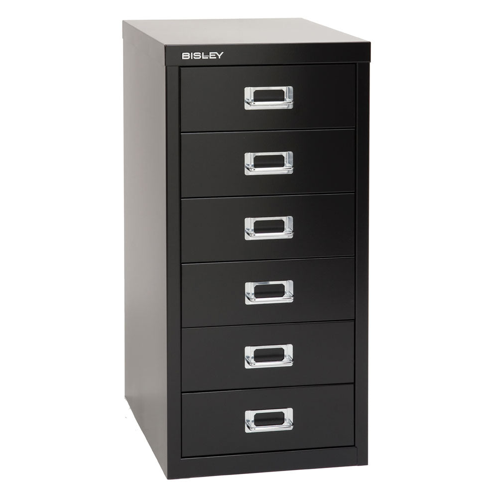 Bisley MultiDrawer™ L296 - 6 Schubladen - Gesamthöhe 590 mm - DIN A4 - alle Farben jetzt auf Rechnung bestellen - Büromöbel Plus