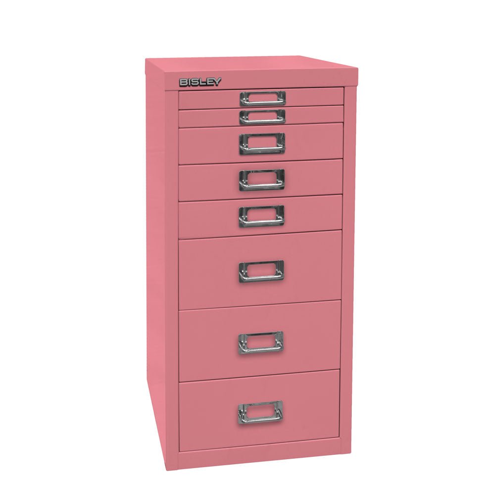 Bisley MultiDrawer™, L298 - 8 Schubladen - Gesamthöhe 590 mm, DIN A4 - alle Farben jetzt auf Rechnung bestellen - Büromöbel Plus