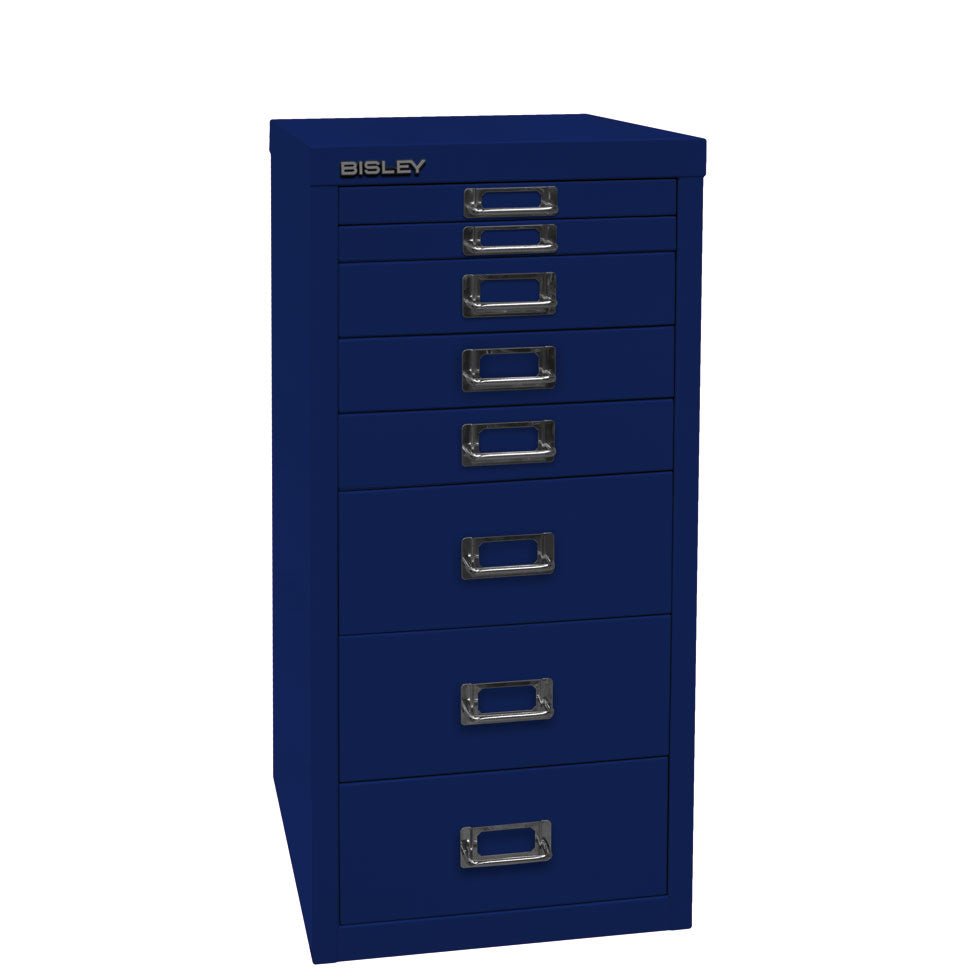 Bisley MultiDrawer™, L298 - 8 Schubladen - Gesamthöhe 590 mm, DIN A4 - alle Farben jetzt auf Rechnung bestellen - Büromöbel Plus