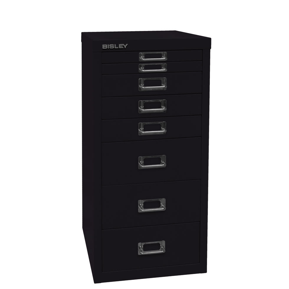 Bisley MultiDrawer™, L298 - 8 Schubladen - Gesamthöhe 590 mm, DIN A4 - alle Farben jetzt auf Rechnung bestellen - Büromöbel Plus