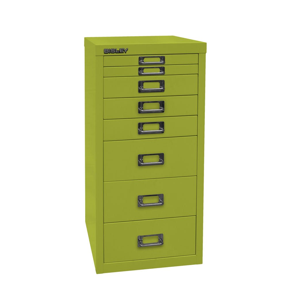 Bisley MultiDrawer™, L298 - 8 Schubladen - Gesamthöhe 590 mm, DIN A4 - alle Farben jetzt auf Rechnung bestellen - Büromöbel Plus