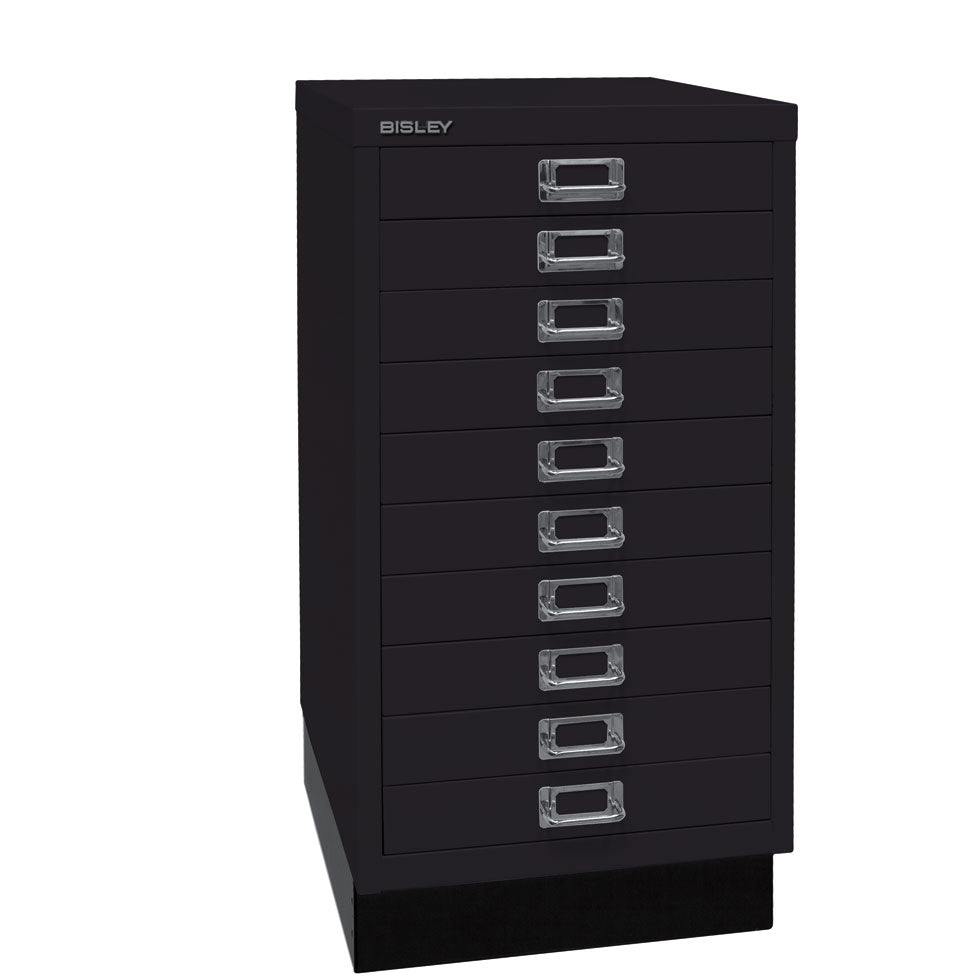 Bisley MultiDrawer™ L29A310S - 10 Schubladen - Gesamthöhe 670 mm - DIN A3 - alle Farben inkl. Sockel - jetzt besonders günstig FREI Haus geliefert - Büromöbel Plus