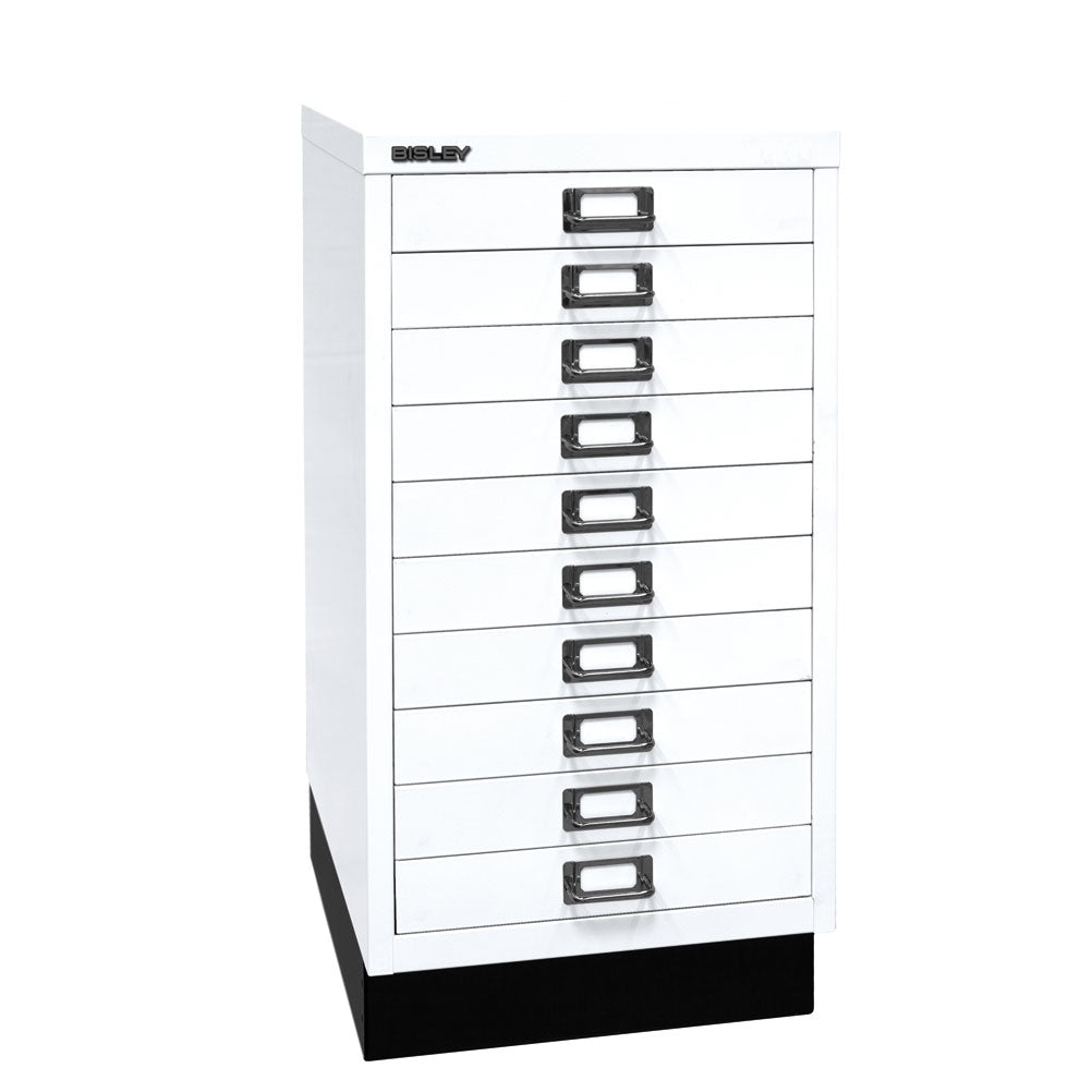 Bisley MultiDrawer™ L29A310S - 10 Schubladen - Gesamthöhe 670 mm - DIN A3 - alle Farben inkl. Sockel - jetzt besonders günstig FREI Haus geliefert - Büromöbel Plus