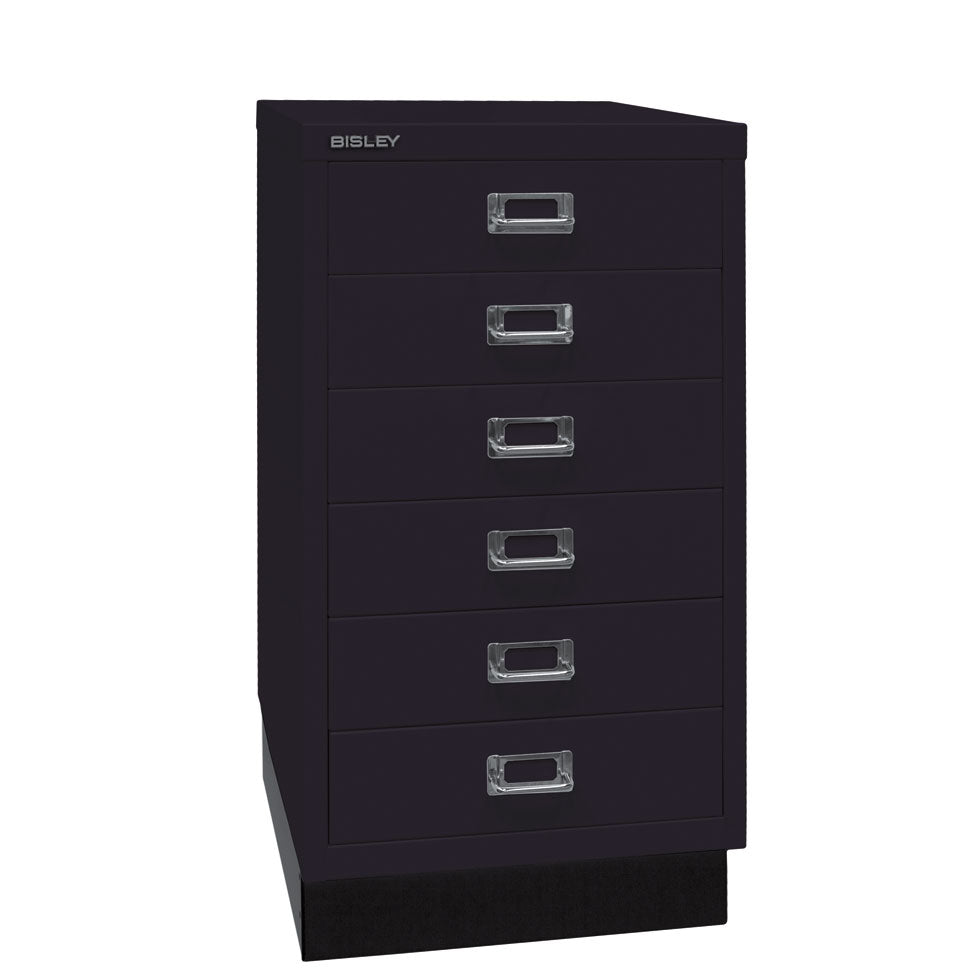 Bisley MultiDrawer™ L29A36S - 6 Schubladen - Gesamthöhe 670 mm - DIN A3 - alle Farben inkl. Sockel - jetzt besonders günstig auf Rechnung bestellen - Büromöbel Plus