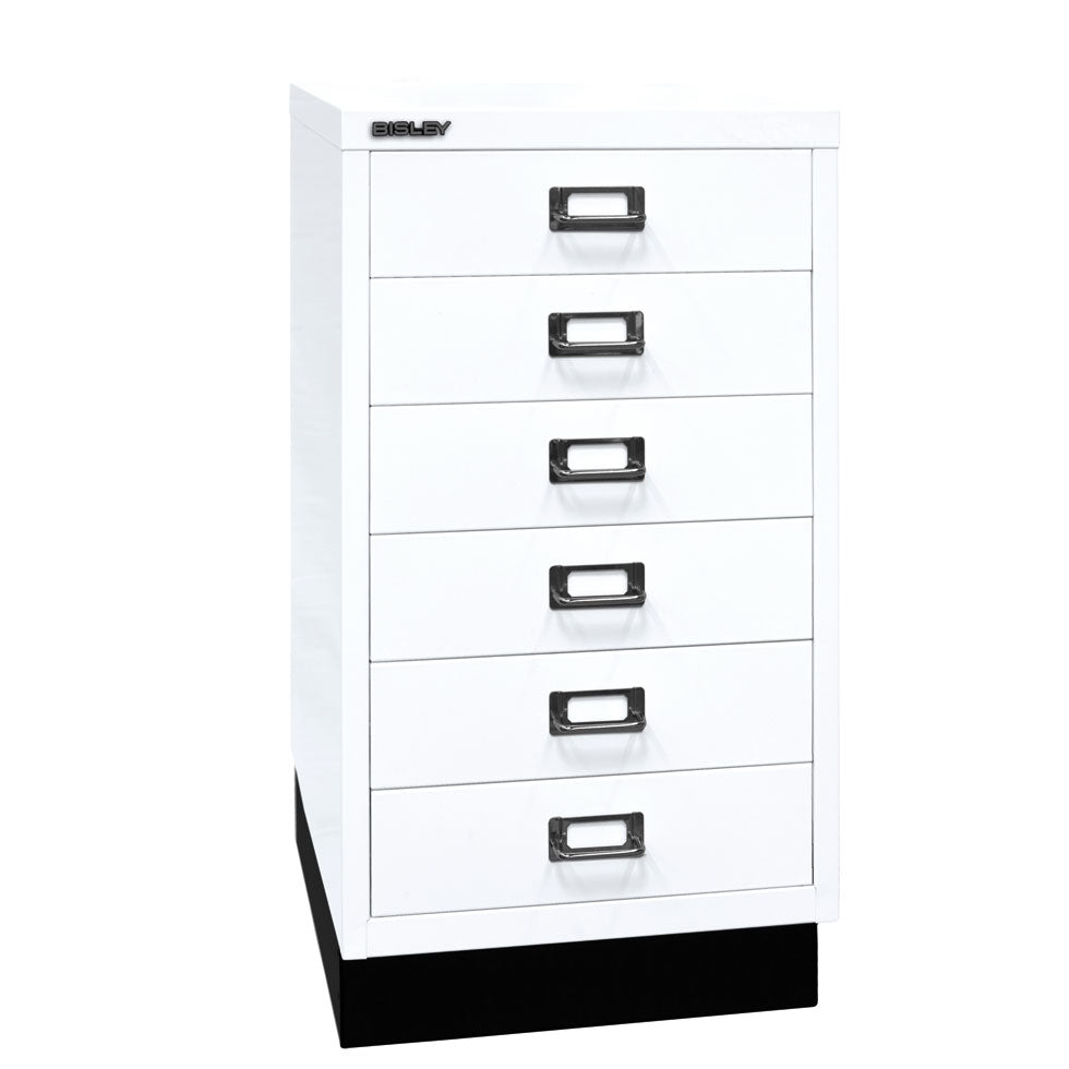 Bisley MultiDrawer™ L29A36S - 6 Schubladen - Gesamthöhe 670 mm - DIN A3 - alle Farben inkl. Sockel - jetzt besonders günstig auf Rechnung bestellen - Büromöbel Plus