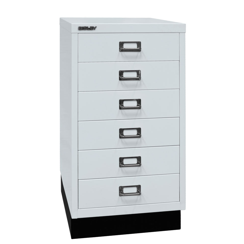 Bisley MultiDrawer™ L29A36S - 6 Schubladen - Gesamthöhe 670 mm - DIN A3 - alle Farben inkl. Sockel - jetzt besonders günstig auf Rechnung bestellen - Büromöbel Plus