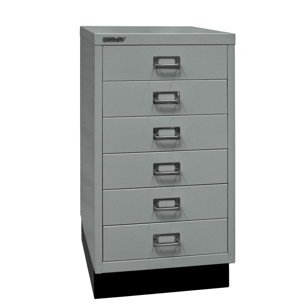 Bisley MultiDrawer™ L29A36S - 6 Schubladen - Gesamthöhe 670 mm - DIN A3 - alle Farben inkl. Sockel - jetzt besonders günstig auf Rechnung bestellen - Büromöbel Plus