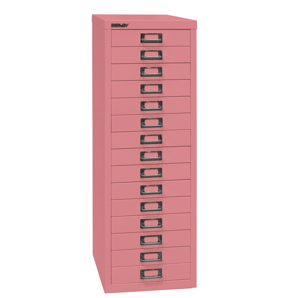 Bisley MultiDrawer™ L3915 - 15 Schubladen Gesamthöhe 860 mm, DIN A4 - alle Farben jetzt auf Rechnung bestellen - Büromöbel Plus