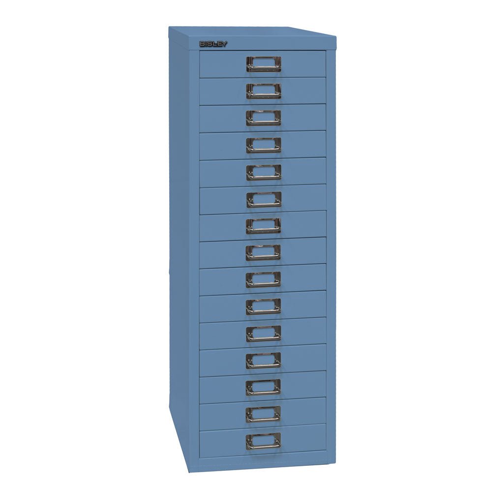 Bisley MultiDrawer™ L3915 - 15 Schubladen Gesamthöhe 860 mm, DIN A4 - alle Farben jetzt auf Rechnung bestellen - Büromöbel Plus