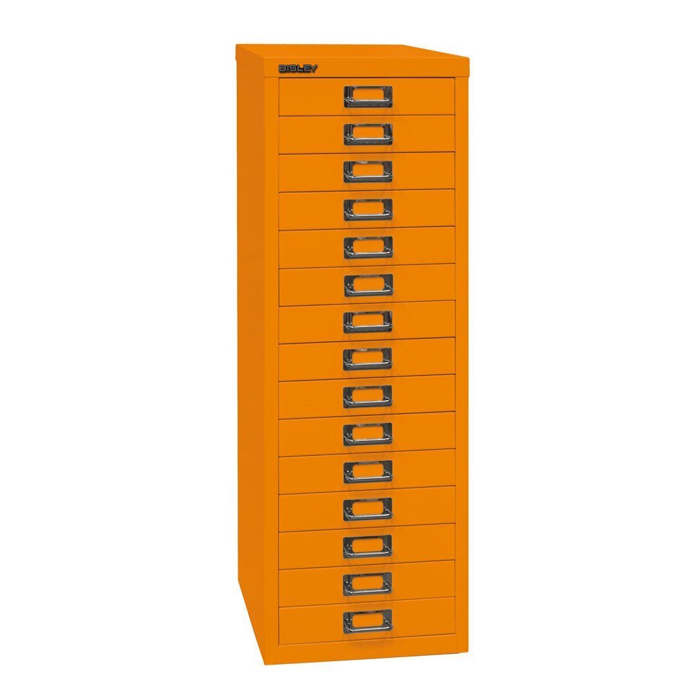 Bisley MultiDrawer™ L3915 - 15 Schubladen Gesamthöhe 860 mm, DIN A4 - alle Farben jetzt auf Rechnung bestellen - Büromöbel Plus