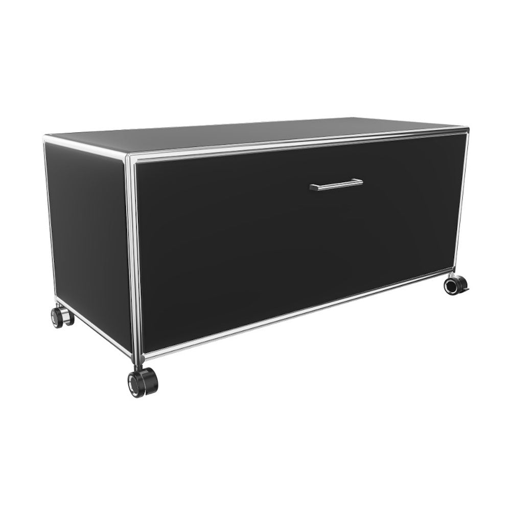 Bosse Sideboard TV - Board Höhe 1 OH Breite 100 cm mit Klappe - Melamin Oberfläche - Made in Germany - auf Rechnung kaufen - Büromöbel Plus