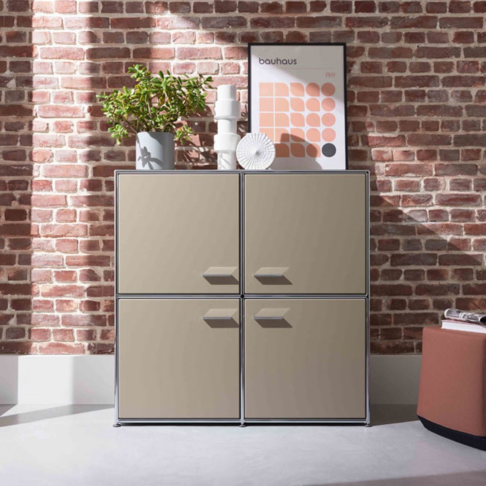 Bosse Solutions Highboard | Tiefpreis Garantie | 4 Türen | Frei Haus montiert