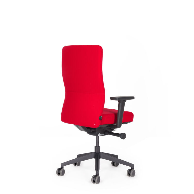Dark Slate Gray Ergonomischer Bürostuhl lento AG10 Rot inkl. Armlehnen + ergonomisches Sitzen sofort! - 30 Jahre Garantie bueromoebel-plus-stuhl-hoehenverstellbarer-Schreibtisch-lento-agilis-ergonomischer-buerostuhl-rot-rueck.jpg Lento