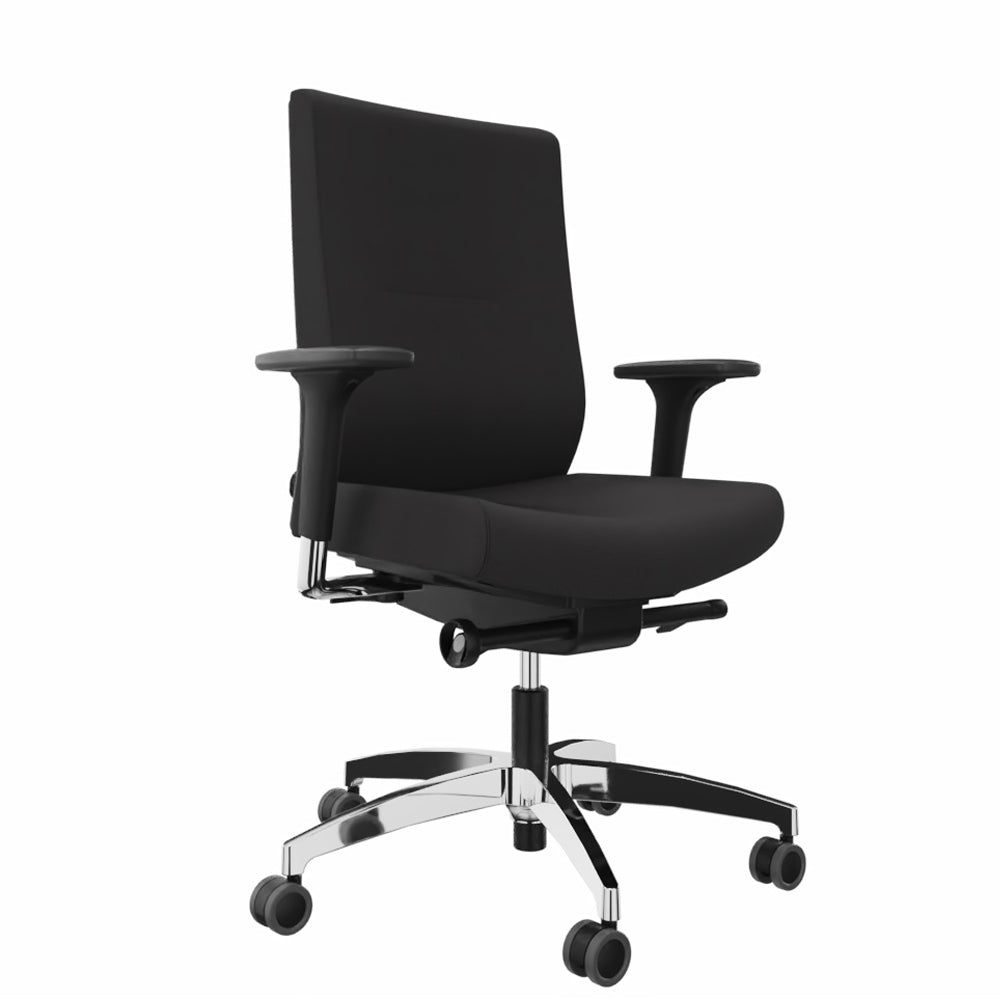 Ergonomischer 24 - Stunden XXL Bürostuhl Dauphin @JUST AJ 5086 - 24h - Stuhl bis 150 kg - Made in Germany - Büromöbel Plus