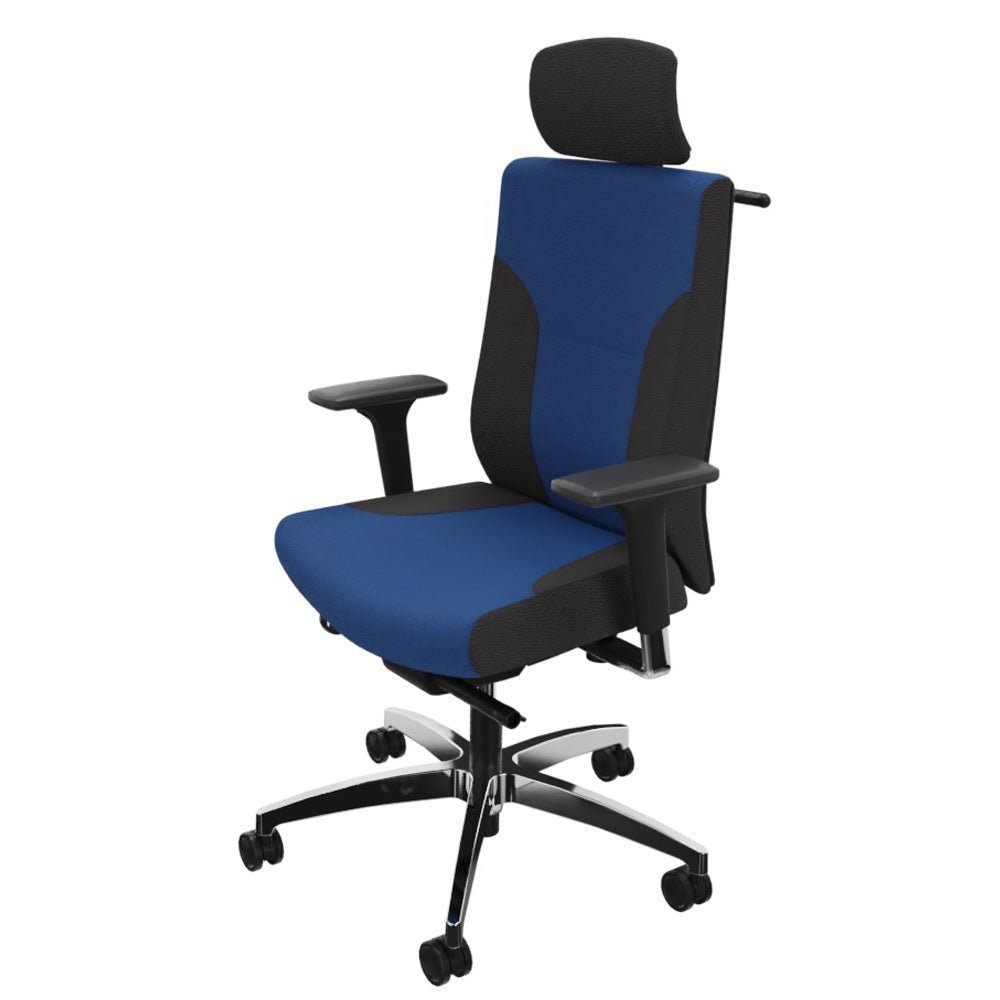 Ergonomischer 24 - Stunden XXL Bürostuhl Dauphin @JUST AJ 5098 - 24h - Stuhl bis 150 kg - Made in Germany - Büromöbel Plus