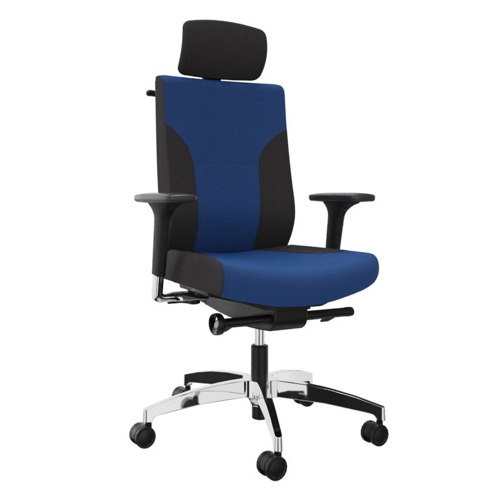 Ergonomischer 24 - Stunden XXL Bürostuhl Dauphin @JUST AJ 5098 - 24h - Stuhl bis 150 kg - Made in Germany - Büromöbel Plus