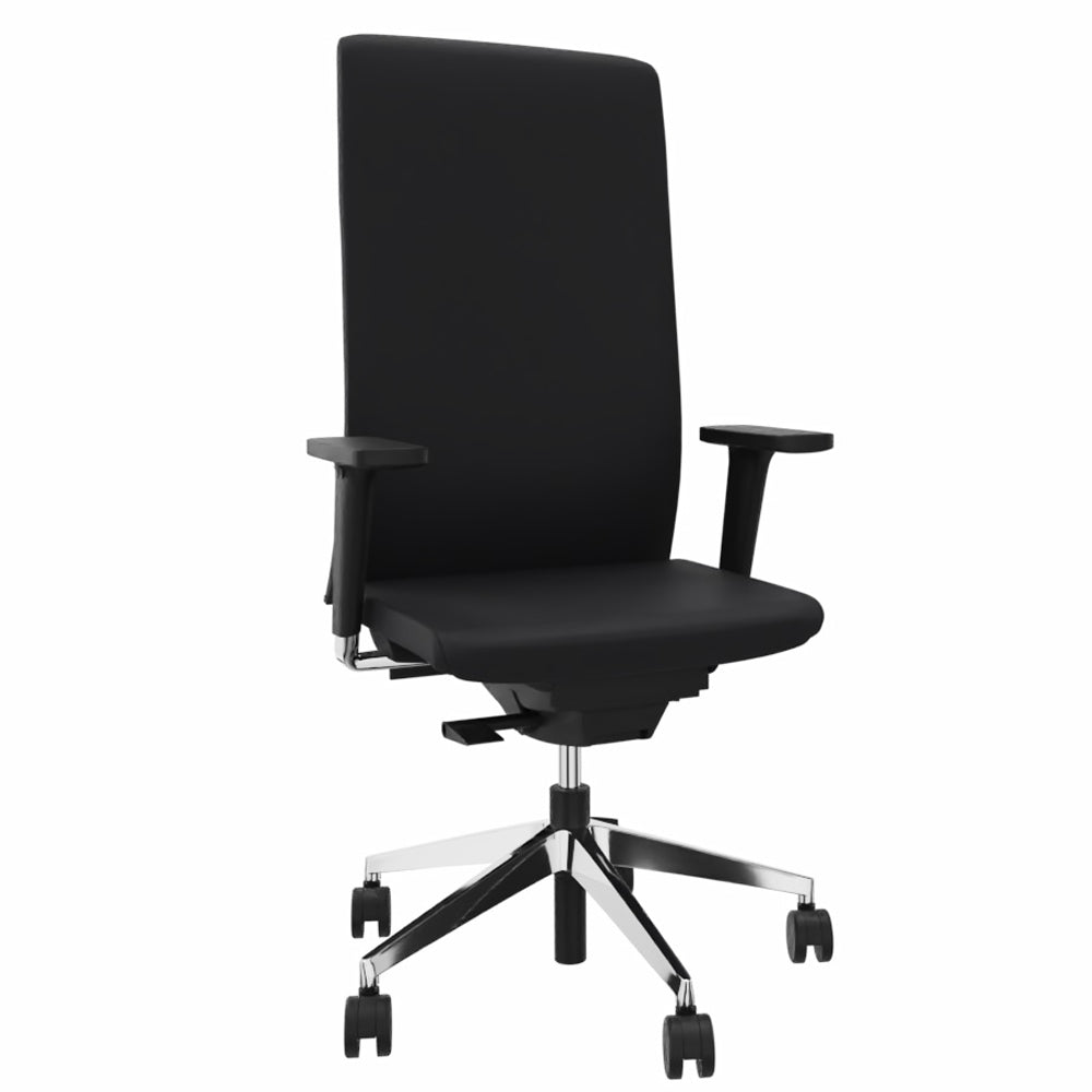 Ergonomischer Bürostuhl Bezug Leder lento Agilis Matrix MT13 - Büromöbel Plus