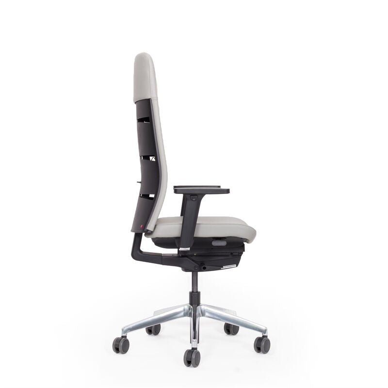 Ergonomischer Bürostuhl Bezug Leder lento Agilis Matrix MT13 - Büromöbel Plus