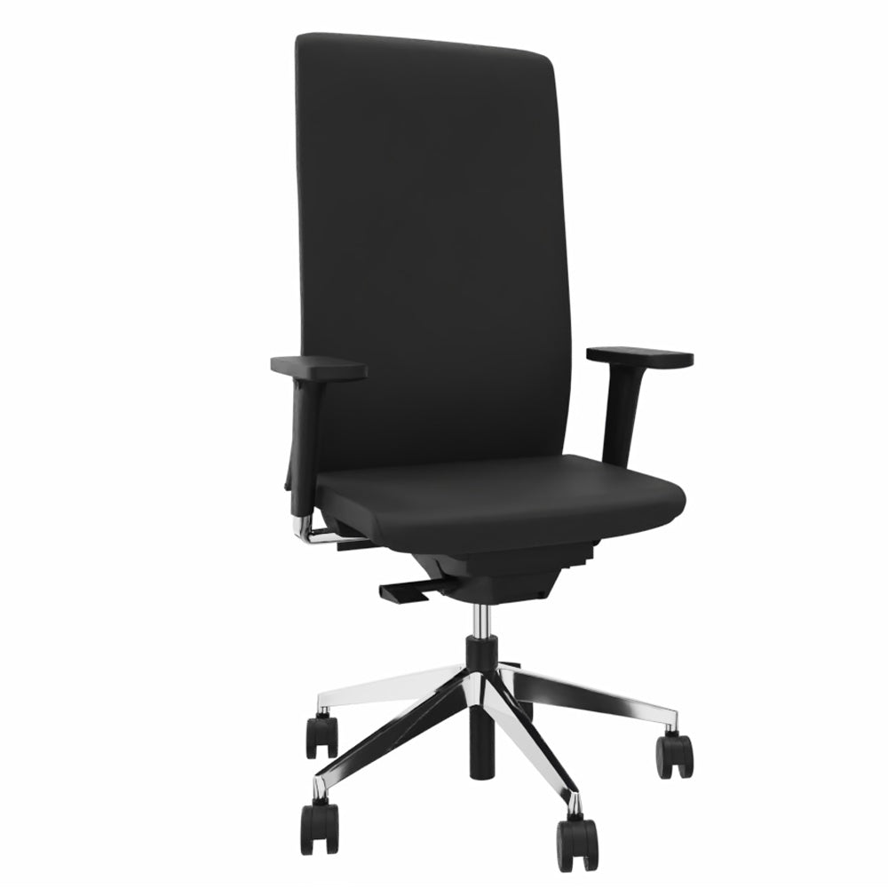 Ergonomischer Bürostuhl Bezug Leder lento Agilis Matrix MT13 - Büromöbel Plus