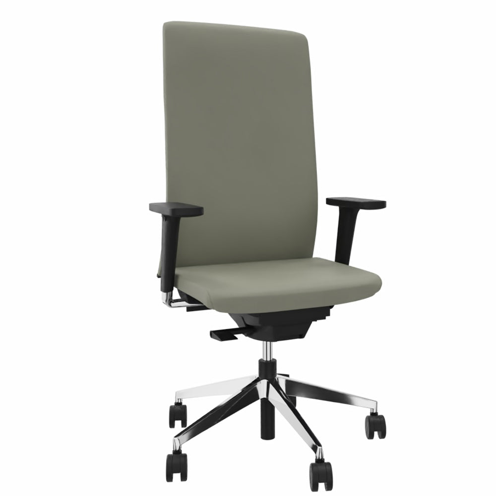 Ergonomischer Bürostuhl Bezug Leder lento Agilis Matrix MT13 - Büromöbel Plus