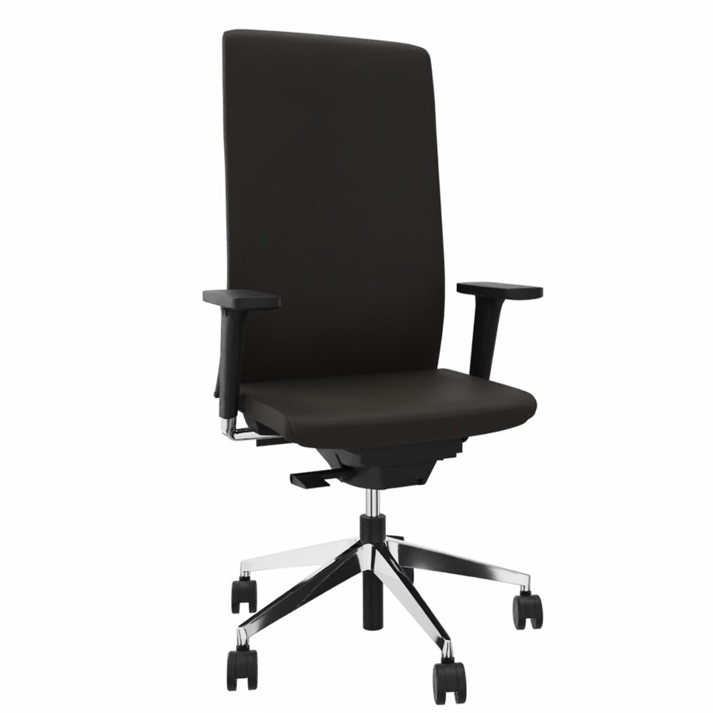 Ergonomischer Bürostuhl Bezug Leder lento Agilis Matrix MT13 - Büromöbel Plus