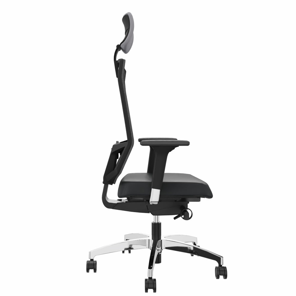 Ergonomischer Bürostuhl Dauphin @JUST EVO MESH AJ 5786 mit Kopfstütze - Konfigurierbar - Büromöbel Plus