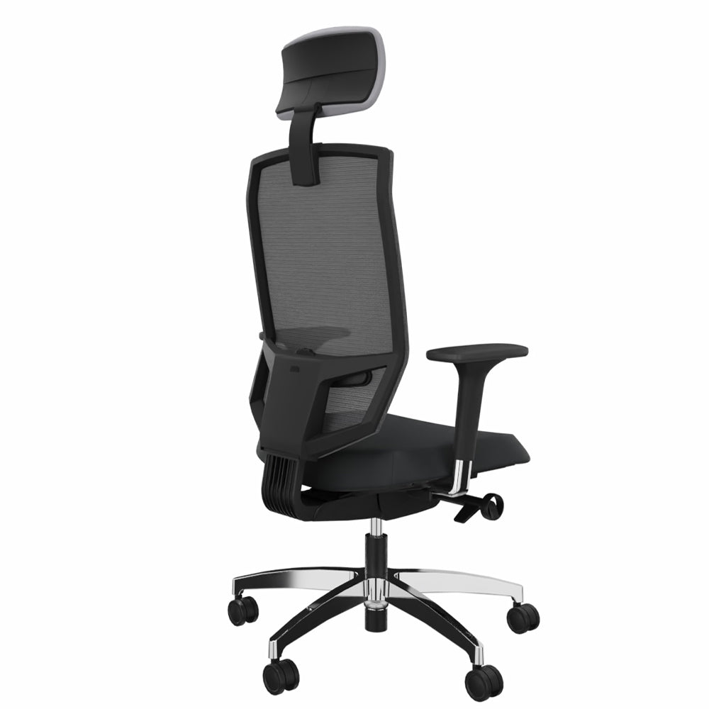 Ergonomischer Bürostuhl Dauphin @JUST EVO MESH AJ 5786 mit Kopfstütze - Konfigurierbar - Büromöbel Plus