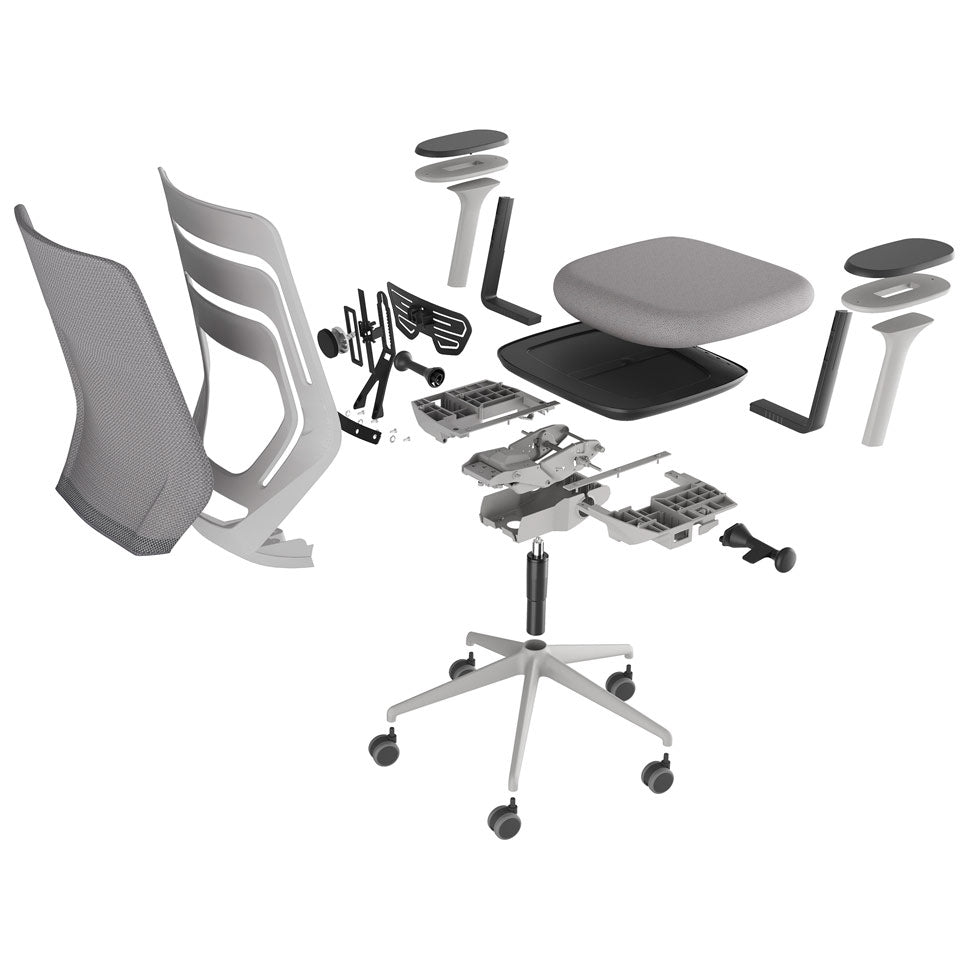 Ergonomischer Bürostuhl FM asiento - Bestpreis Garantie in 28 Farbkombinationen - Made in Germany🇩🇪 - Büromöbel Plus