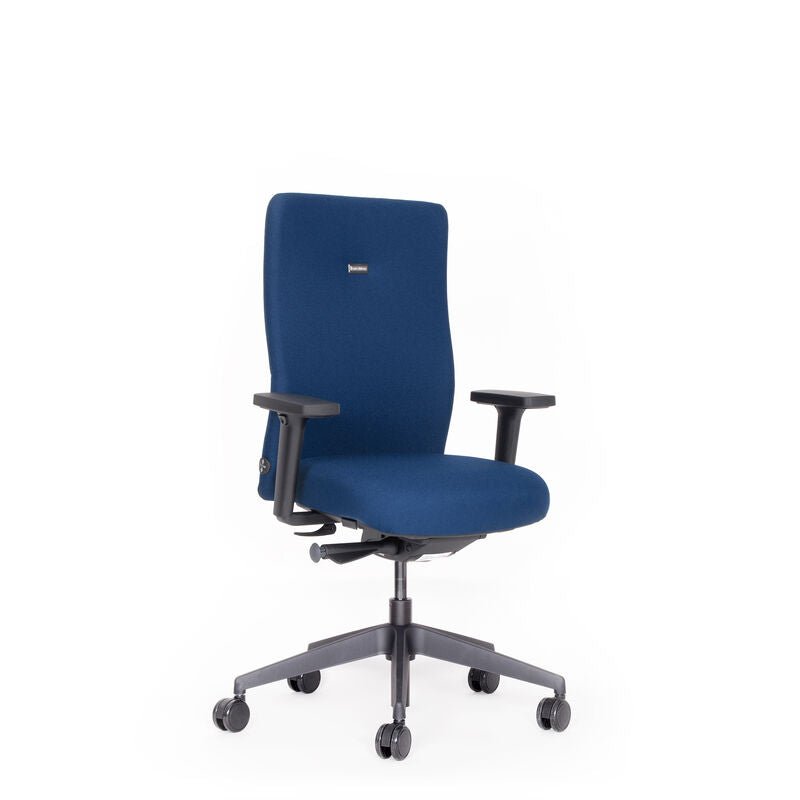 Ergonomischer Bürostuhl lento Agilis AG10 | Viele Farben | Stoff Bondai | Armlehnen - Büromöbel Plus