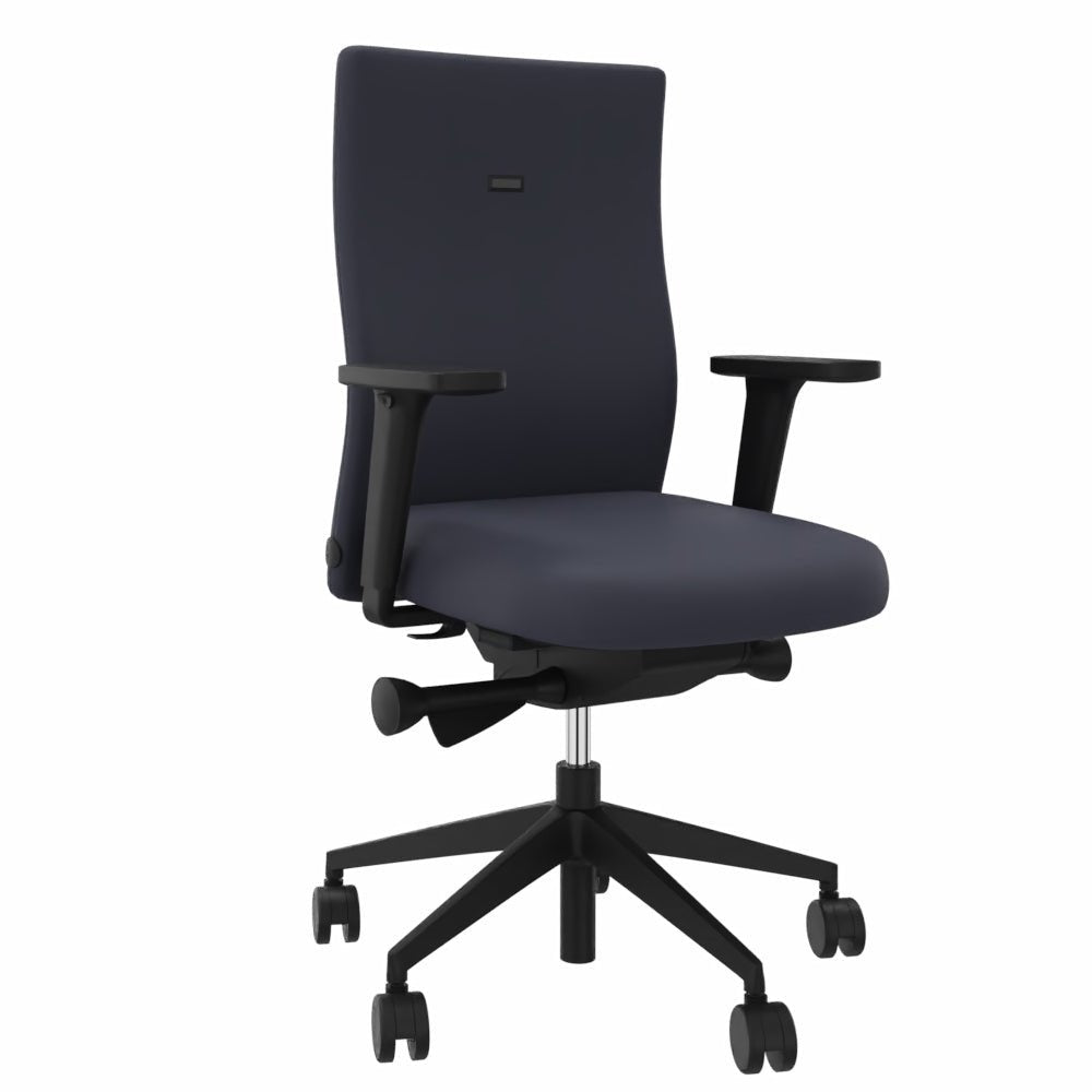 Ergonomischer Bürostuhl lento Agilis AG10 | Viele Farben | Stoff Bondai | Armlehnen - Büromöbel Plus