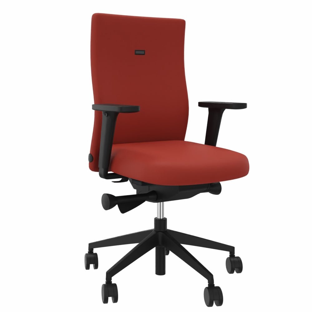 Ergonomischer Bürostuhl lento Agilis AG10 | Viele Farben | Stoff Bondai | Armlehnen - Büromöbel Plus