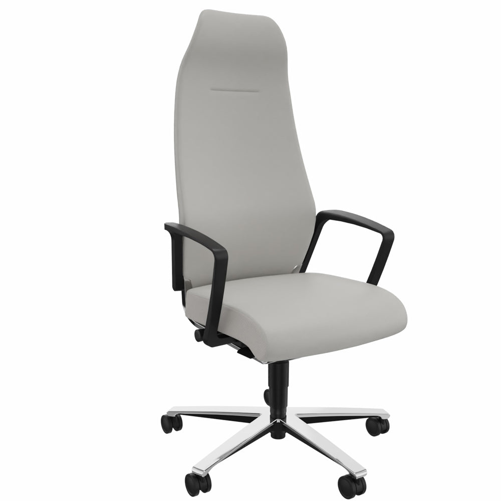 Ergonomischer Bürostuhl Züco Selvio E 0156 Chefsessel | Hoher Vollpolster - Rücken | Nackenstütze - Büromöbel Plus