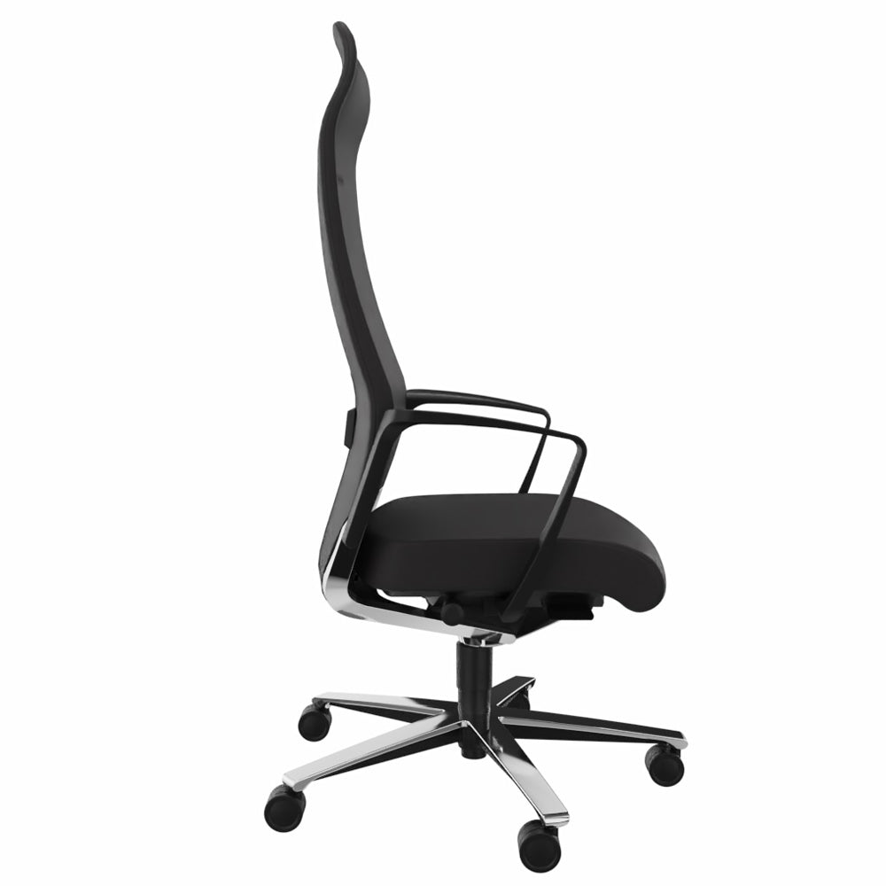 Ergonomischer Bürostuhl Züco Selvio E 0156 Chefsessel | Hoher Vollpolster - Rücken | Nackenstütze - Büromöbel Plus