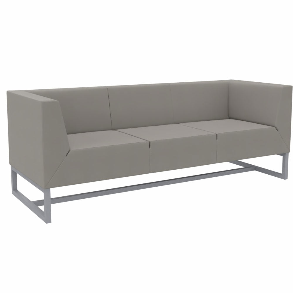 Quadratrohr Edelstahl gebürstet