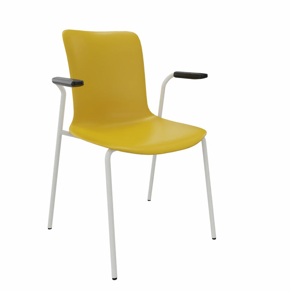 Golden Yellow | Weiß | Armlehne