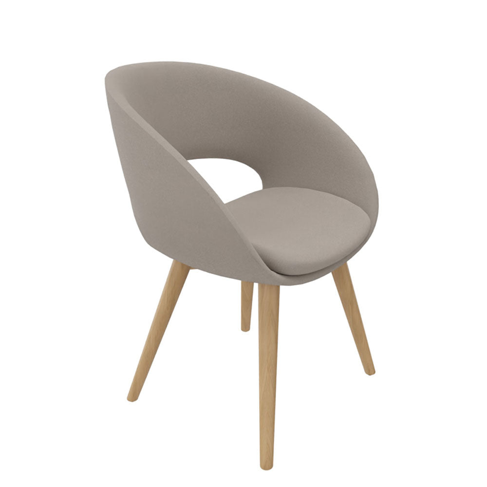 Cyber 1101 | Holz-Vierbeingestell, eichefarben hell