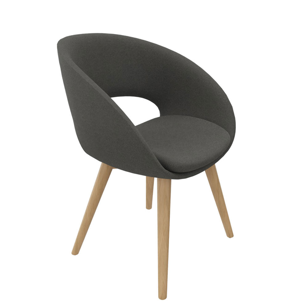 Cyber 2901 | Holz-Vierbeingestell, eichefarben hell