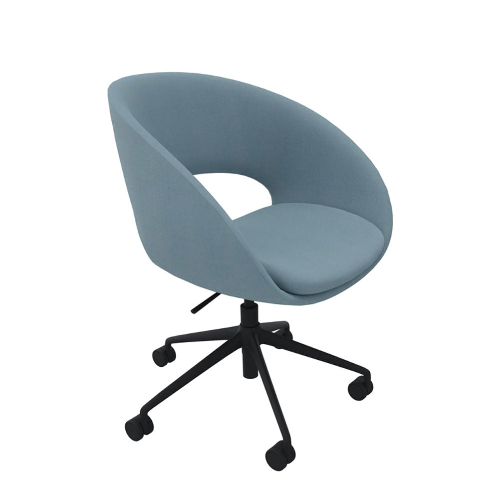 Cyber 2401 | Aluminium-Fusskreuz schwarz