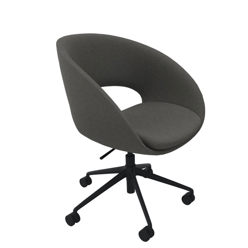 Cyber 2901 | Aluminium-Fusskreuz schwarz