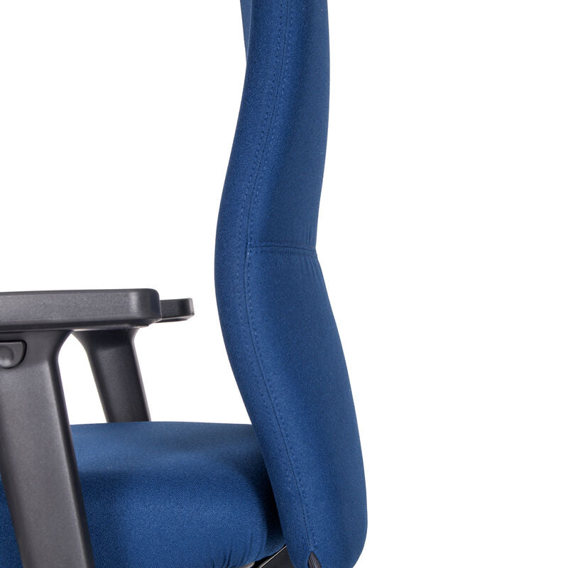 laboro-ergonomischer-buerostuhl-blau-büromöbel plus-sale-höhenverstellbarer schreibtisch-rückenschmerzen-nackenschmerzen