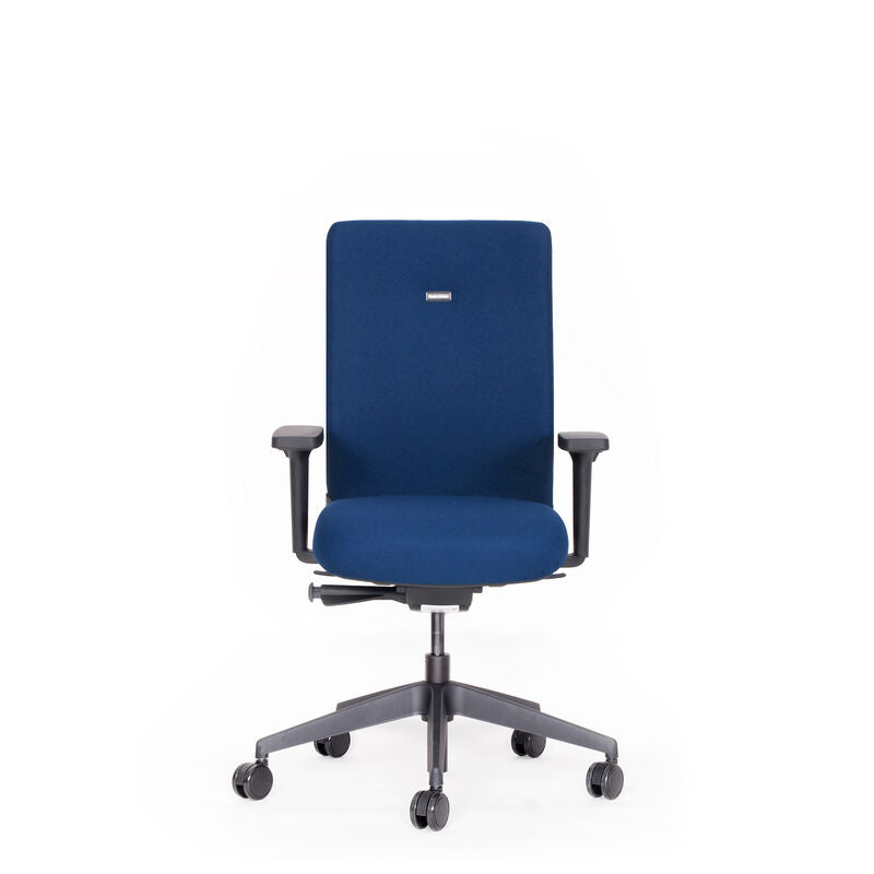 laboro-ergonomischer-buerostuhl-blau-made in germany-mit armlehnen-büromöbel plus-büroeinrichtung-schnäppchen