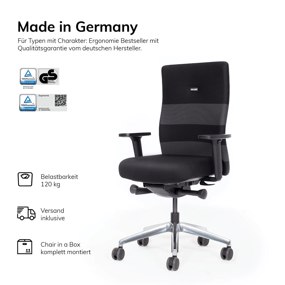 White Smoke Ergonomischer Bürostuhl Agilis AG10 "DER RÜCKENRETTER" mit Farbstreifen - Konfigurierbar lento-agilis-ag10-ergonomischer-buerostuhl-bueromoebelplus-armlehnen-strickstoff-sensosit-gesunder-ruecken-keine-rueckenschmerzen-aktives-sitzen_42d00de7-a056-4019-955f-cf4a4f18090b.jpg