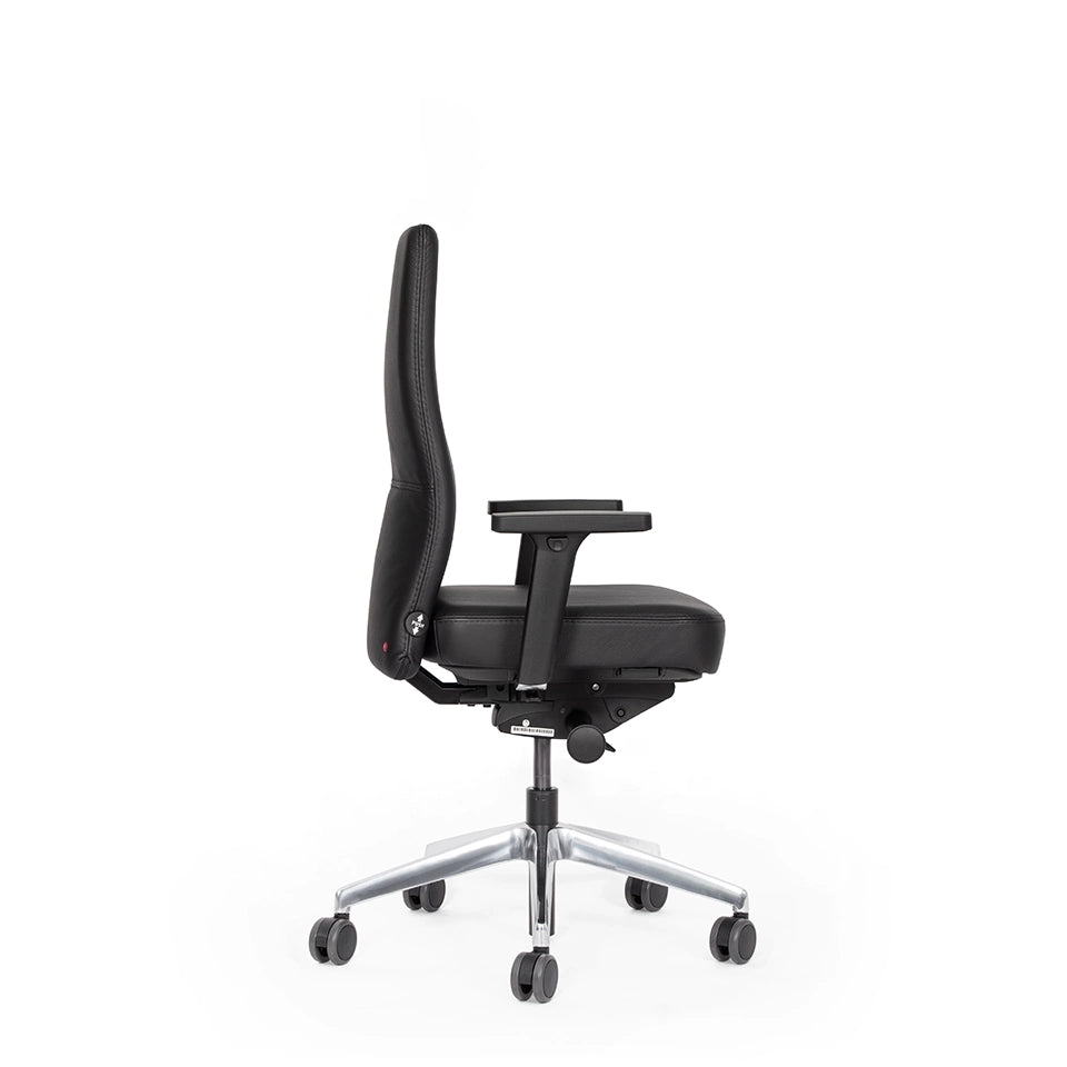 Ergonomischer Bürostuhl Agilis AG10 | Comfort | Leder